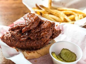Nashville Hot Chicken. Served in TN Hot or Mild, or your favorite sauce.